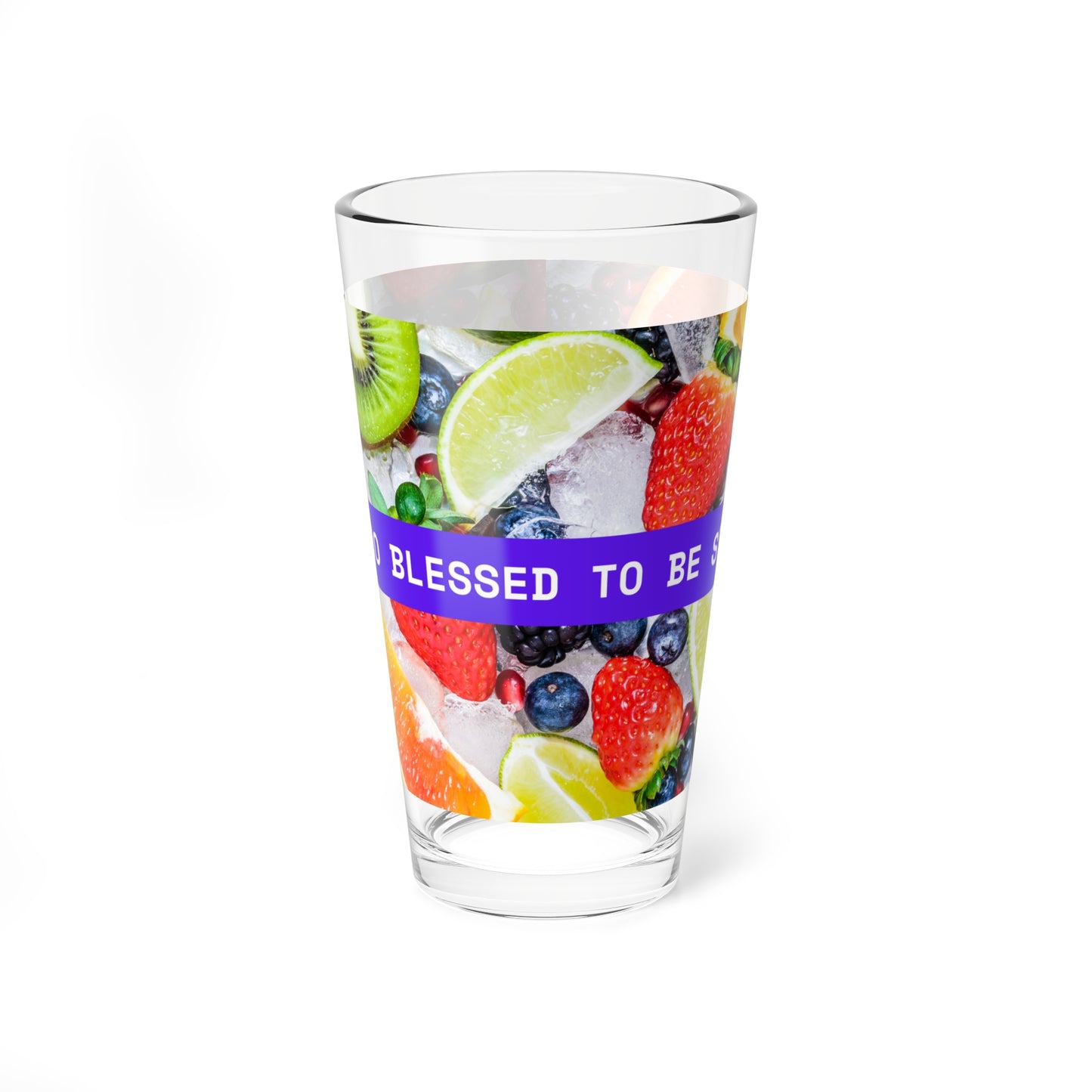 Fruity Design Mixing Glass, 16oz