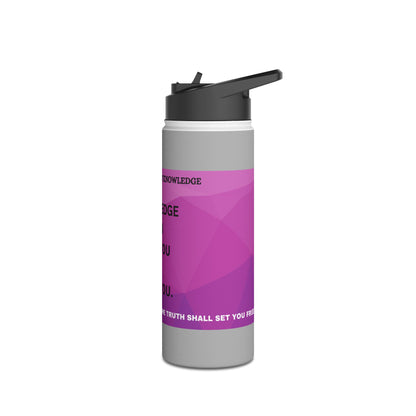 Stainless Steel Water Bottle, Standard Lid