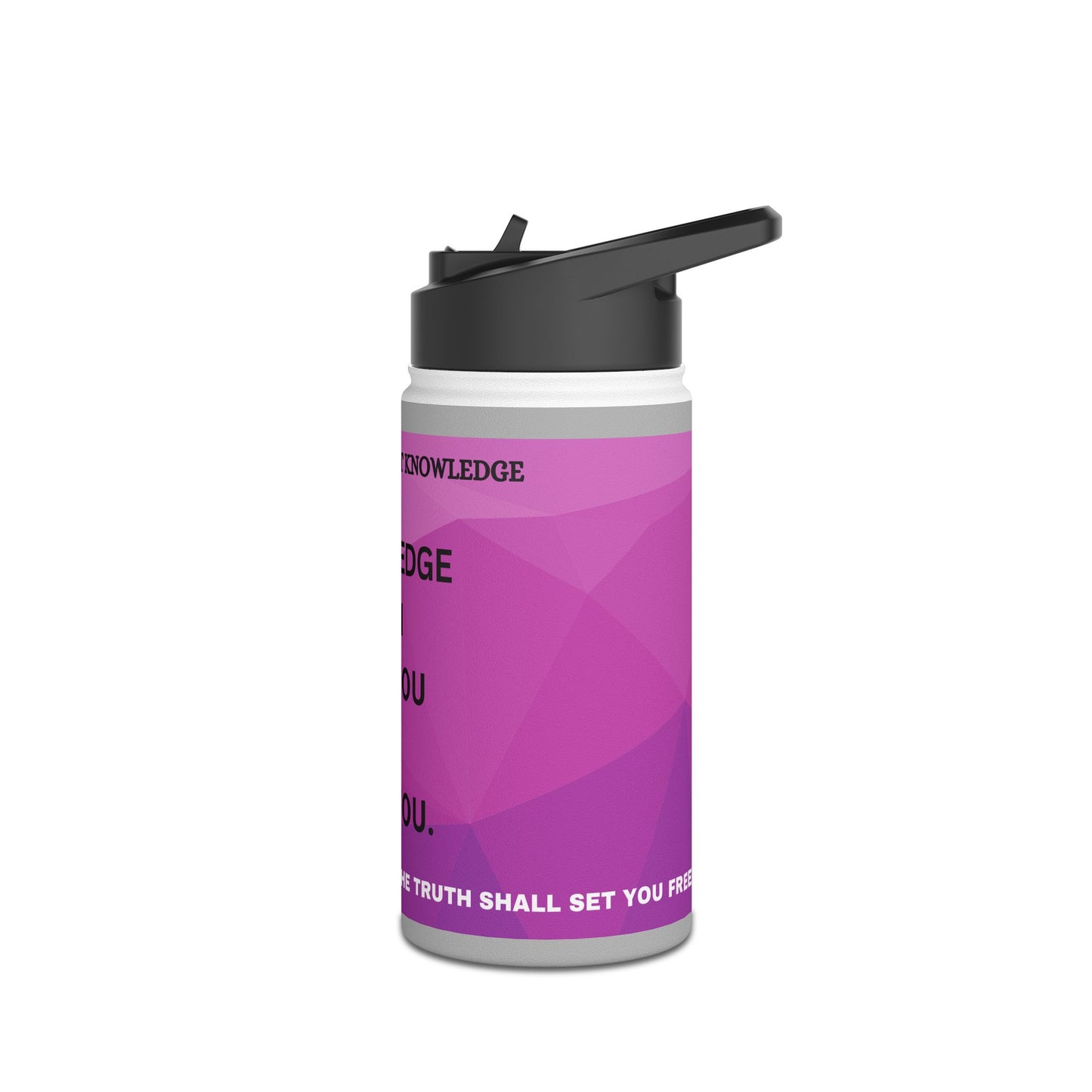 Stainless Steel Water Bottle, Standard Lid