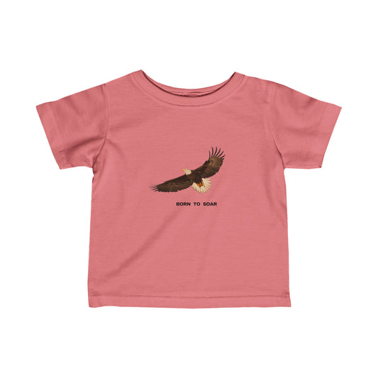 Infant 'Born to Soar' Fine Jersey Tee