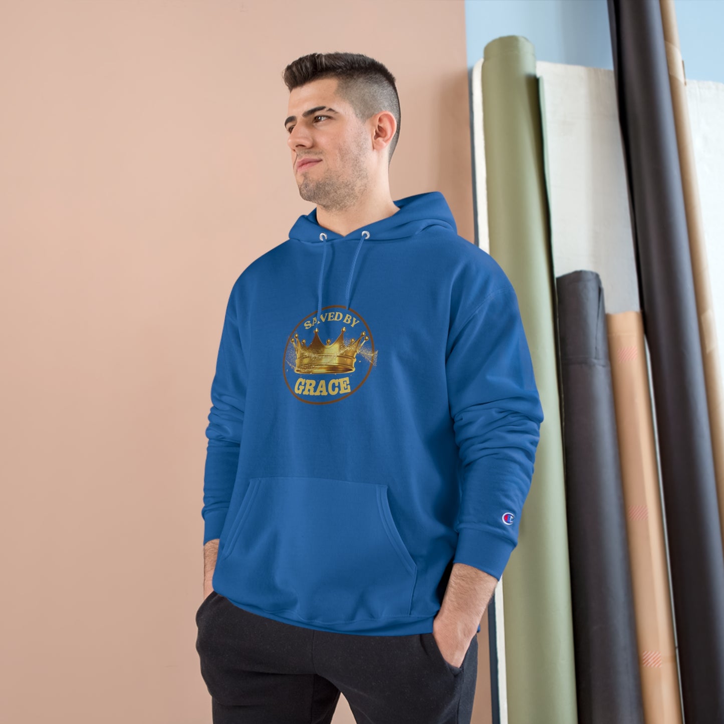 Champion UniSex Saved by Grace Hoodie