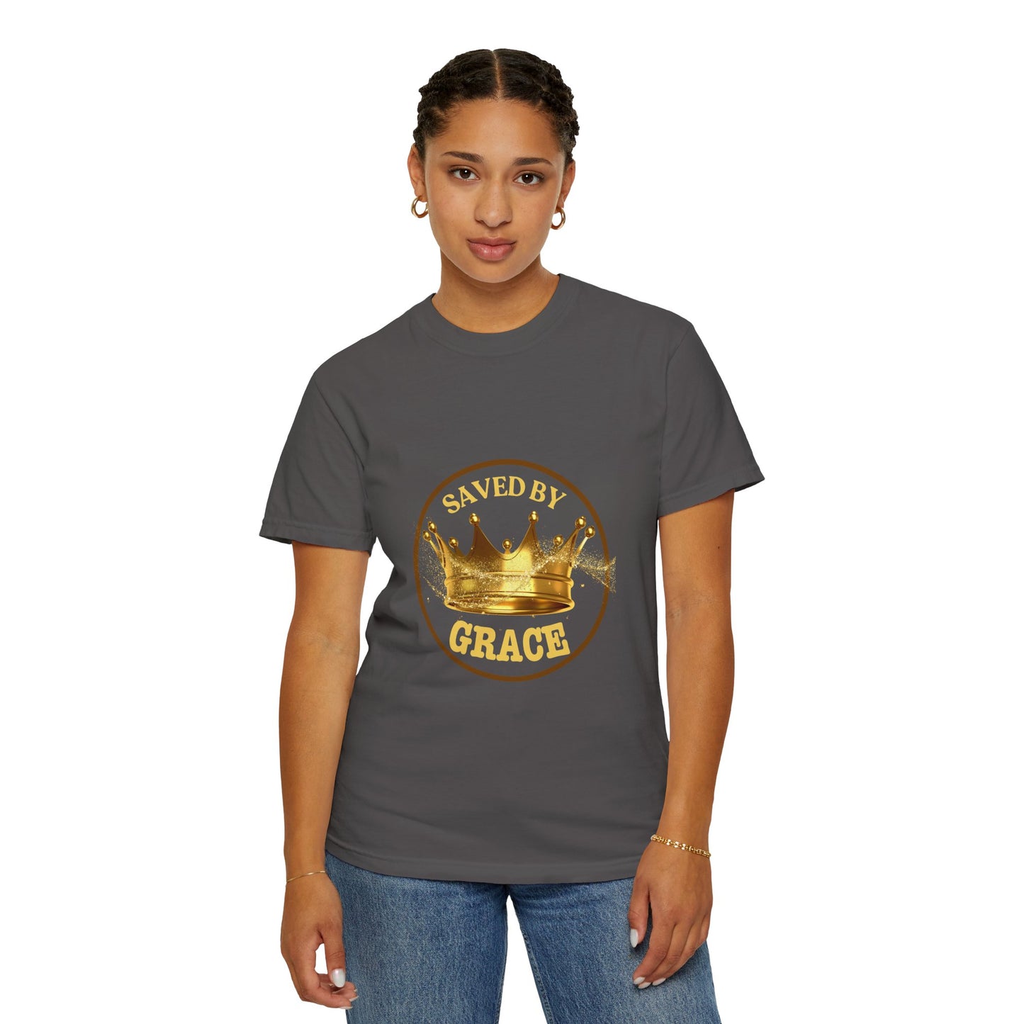 Unisex - Saved By Grace- Comfy Tees