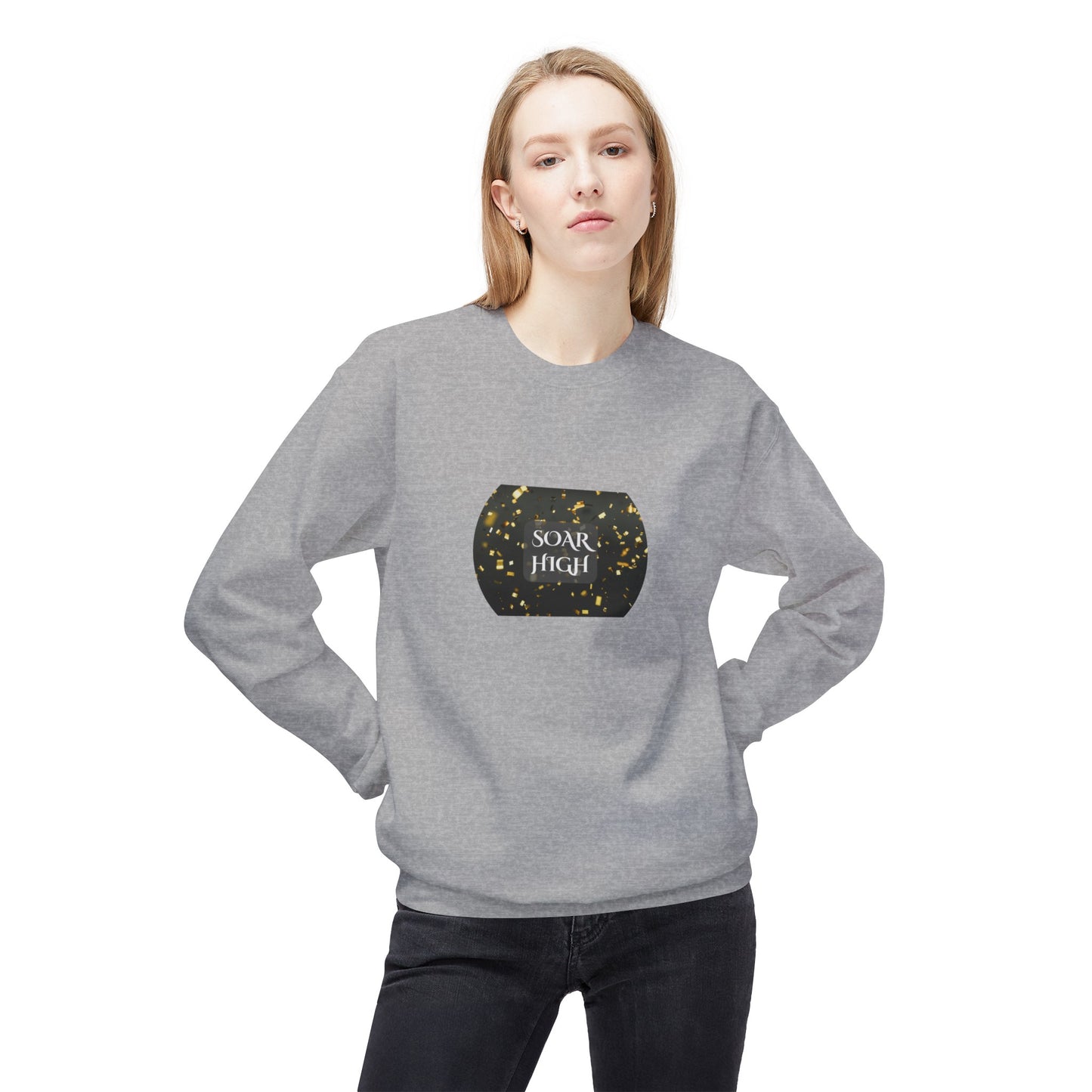 Unisex Midweight Softstyle Fleece Crewneck Sweatshirt