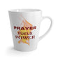 Special 'Prayer Fuels Power' Design Latte Mug