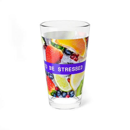 Fruity Design Mixing Glass, 16oz