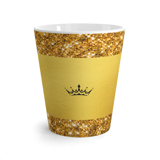 Golden Royal Designed Latte Mug