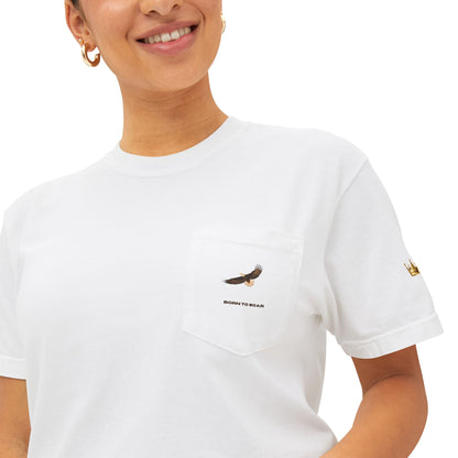 Unisex 'Born to Soar' Pocket T-Shirt