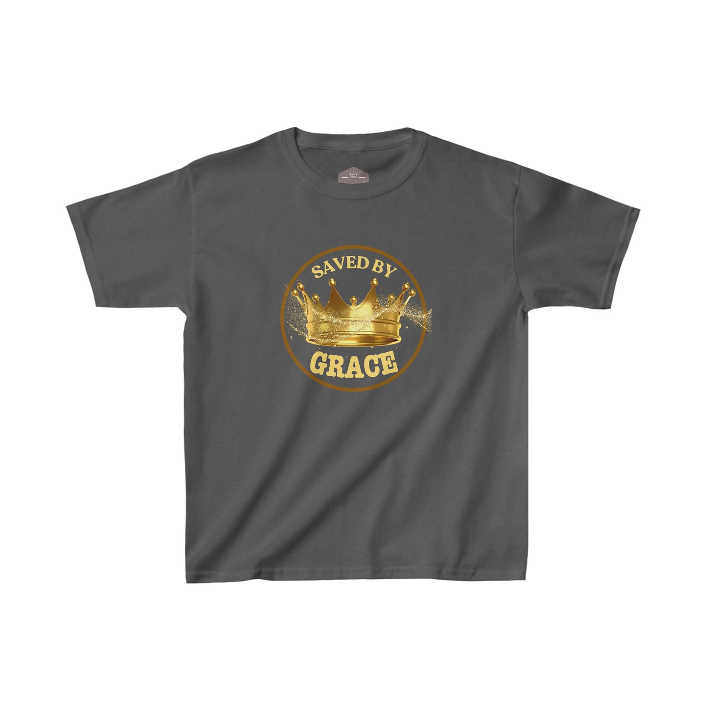 Kids Heavy Cotton™  Saved by Grace Tee