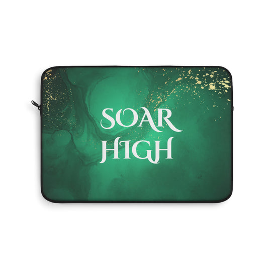 Emerald 'Soar High' Laptop Sleeve