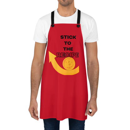 'Stick to the Recipe' Apron (AOP)