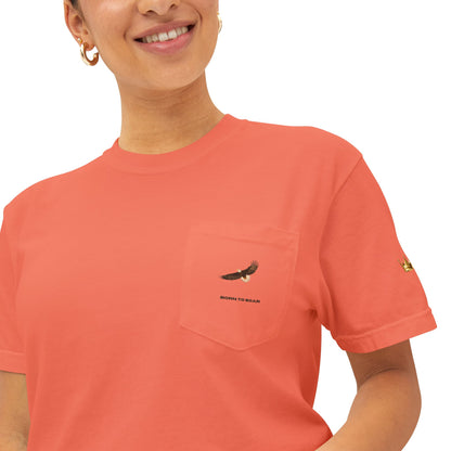 Unisex 'Born to Soar' Pocket T-Shirt