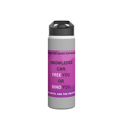 Stainless Steel Water Bottle, Standard Lid