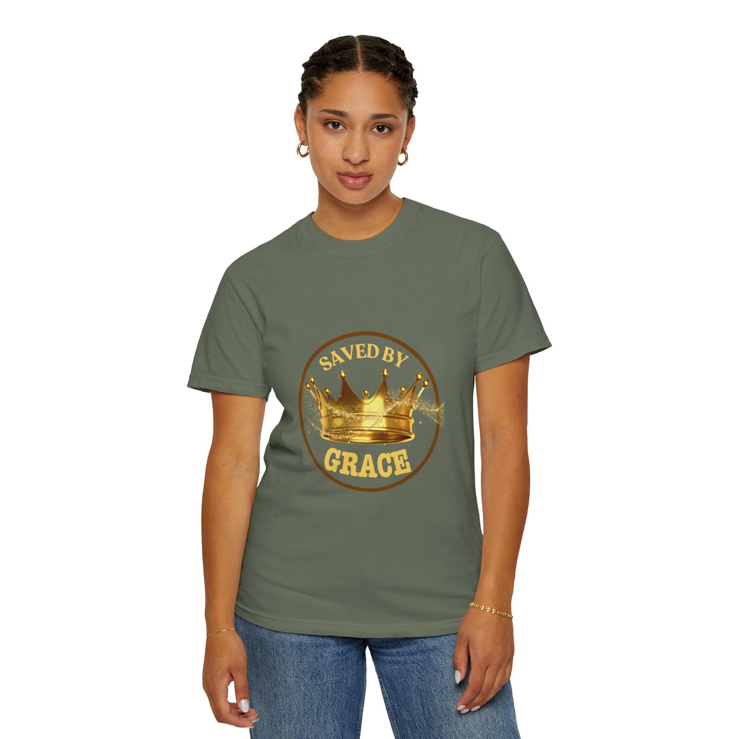 Unisex - Saved By Grace- Comfy Tees