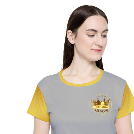 'Saved by Grace' Women's Sports Jersey