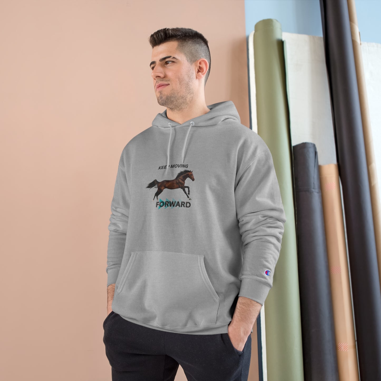 Champion 'Moving Forward' Hoodie