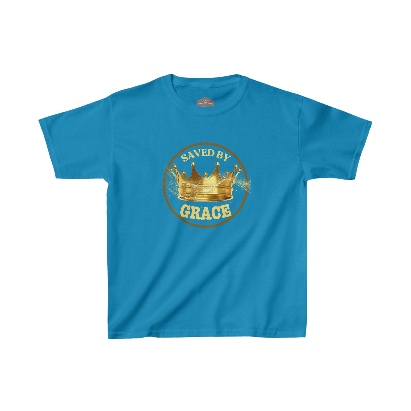 Kids Heavy Cotton™  Saved by Grace Tee