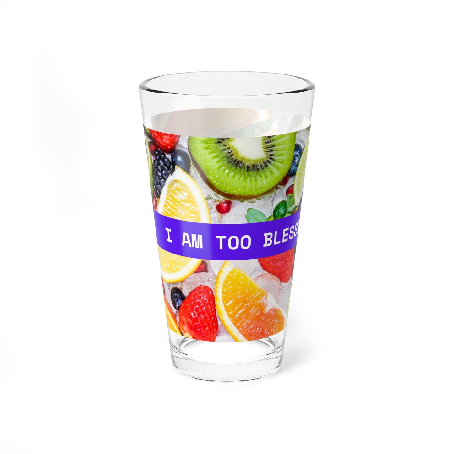 Fruity Design Mixing Glass, 16oz