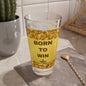 'Born to Win' Mixing Glass, 16oz